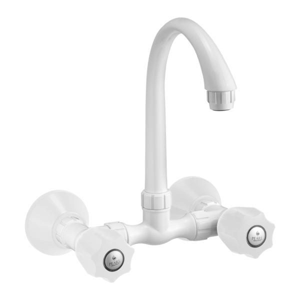 Mezcladora Bimando Cocina / Lavadero Cuello Alto. HI-FLO Ref: HFL-1323