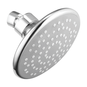 Cabezal Ducha Redonda Cromada 125mm. Pearl, Ref.: SHP-524
