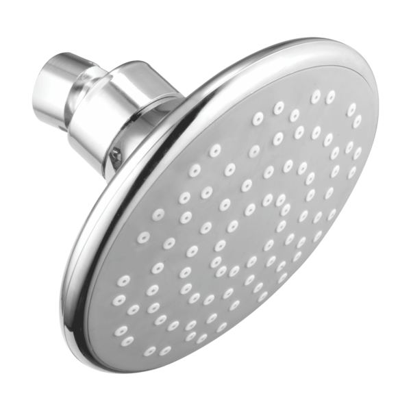 Cabezal Ducha Redonda Cromada 125mm. Pearl, Ref.: SHP-524