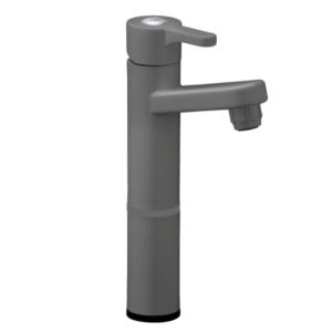 mezcladora monocomando 90° cuerpo alto. superb ref: sup 616 gris