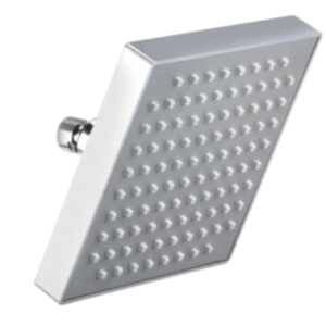 salida de ducha cuadrada cromada 150mm x 150mm. pearl ref: shp 522