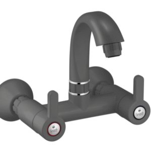 mezcladora bimando cocina / lavadero. superb ref: sup 601 g gris